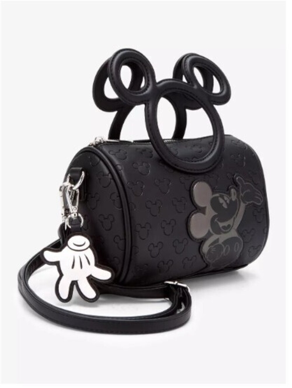 Loungefly Mickey Mouse Embossed Silhouettes Crossbody Bag
